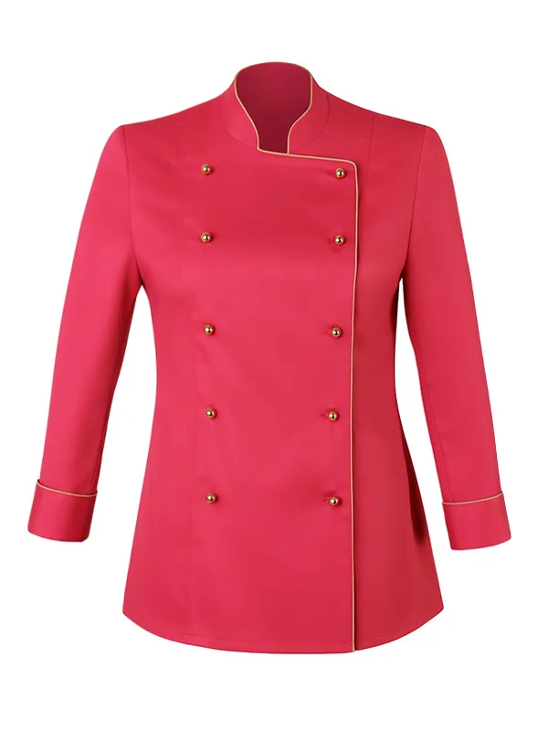 Bluza kucharska dwurzędowa z wypustką