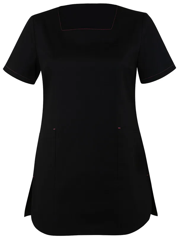 Bluza z dekoltem karo