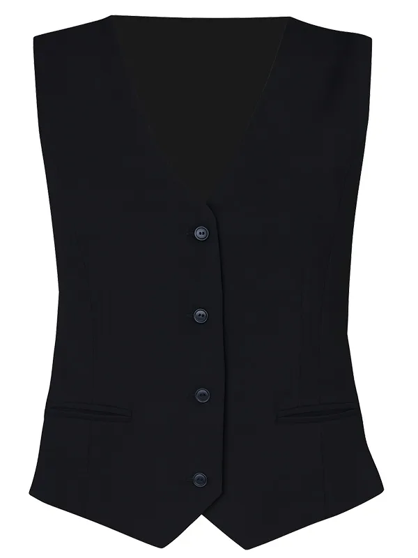 Kamizelka damska klasyczna w szpic