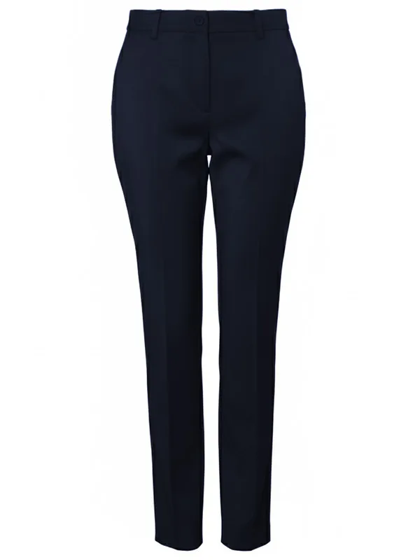 Spodnie damskie granatowe