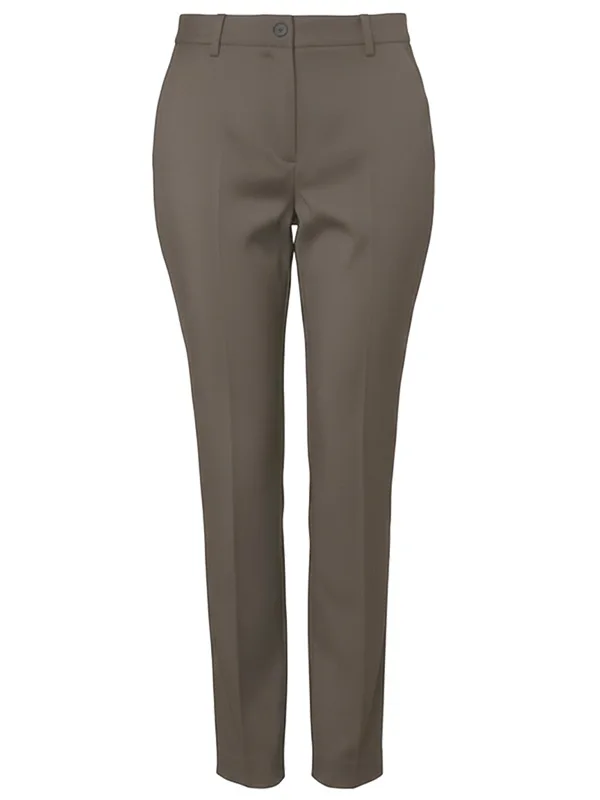 Spodnie damskie beżowe