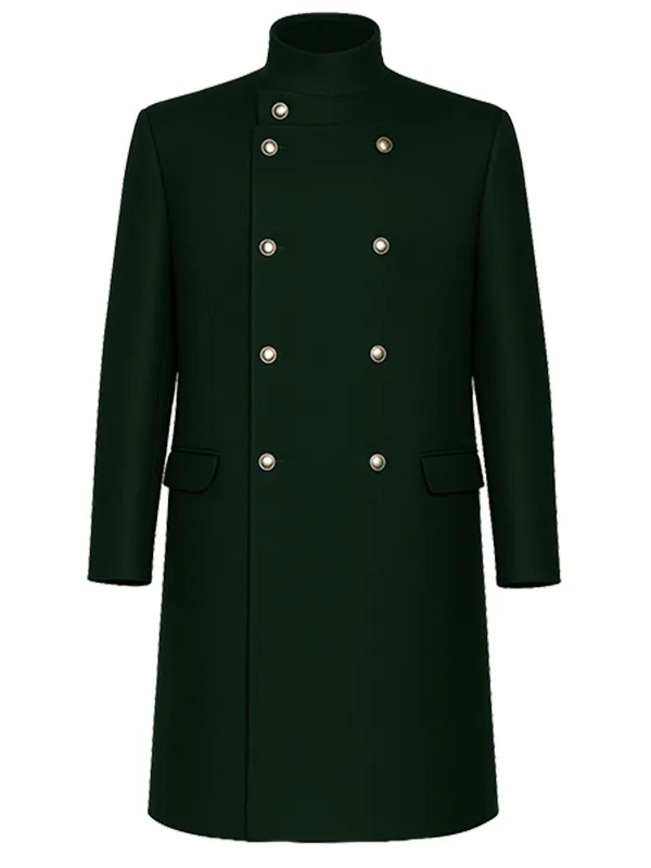 Płaszcz wełniany ocieplany