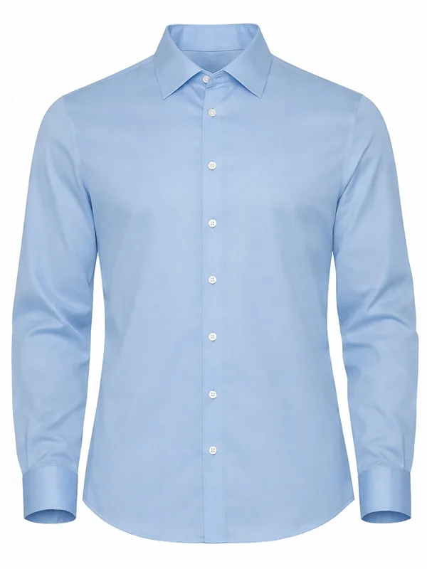 Koszula męska błękitna