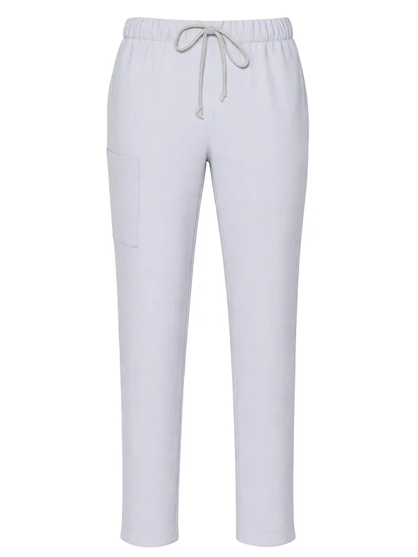 Spodnie z prostą nogawką szare